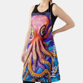 海タコ名前をカスタムする エプロン (インサイチュ)