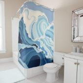 海ダンス シャワーカーテン (インサイチュ)