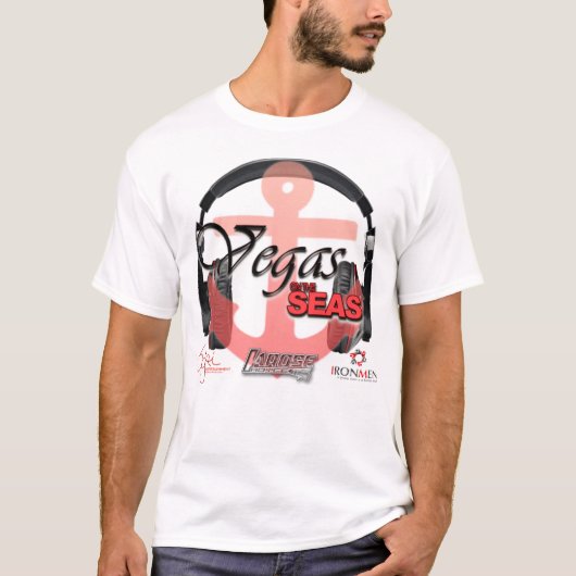 海ティー及びタンクのベガス Tシャツ (正面)