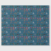 海テーマのラッピング紙 ラッピングペーパー (フラット)