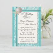 海テーマアクアウェディングシャワー 招待状 (スタンド正面)