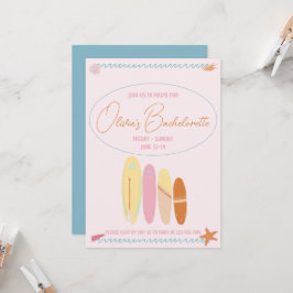 海テーマバチェロレッテ- – サンディエゴテーマ 招待状