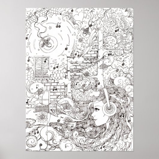 海ディップ – ポスタープリント ポスター (正面)