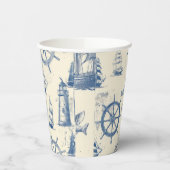 海デタインスパイアーを作る 紙コップ (左)