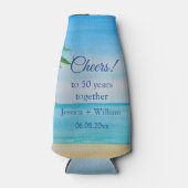 海トロピカルゴールデン結婚50周年 ボトルクーラー (正面)