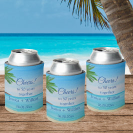 海トロピカルゴールデン結婚50周年 缶クーラー