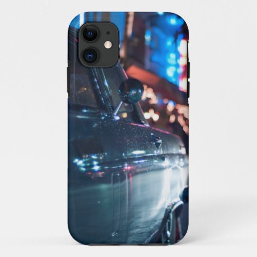 海ドライブヴィンテージ車 Case-Mate iPhoneケース (裏面)