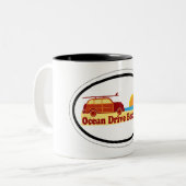 海ドライブ ツートーンマグカップ (正面左)