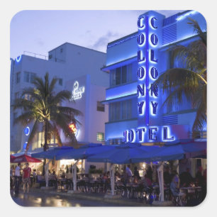 海ドライブ、南ビーチ、マイアミビーチ、2 スクエアシール