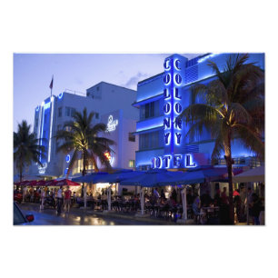 海ドライブ、南ビーチ、マイアミビーチ、2 フォトプリント