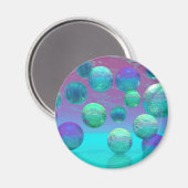 海ドリームアクアとバイオレット海ファンタジー マグネット (正面/裏面)