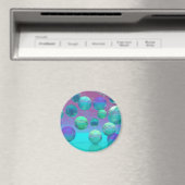 海ドリームアクアとバイオレット海ファンタジー マグネット (インサイチュ (食洗機))