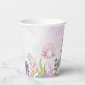 海ドリームベビーシャワーカップ 紙コップ (裏面)