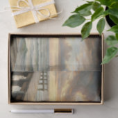 海ドリームロマンティックシースケープアットサンセットデクページ 薄葉紙 (ギフト)