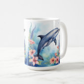 海ドルフィン コーヒーマグカップ (正面右)