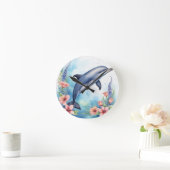 海ドルフィン ラウンド壁時計 (ホーム)