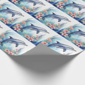 海ドルフィン ラッピングペーパー (角)