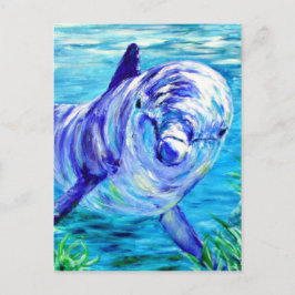 海ドルフ絵画ィンズドルフィンアンダーウォーター写真 ポストカード