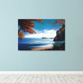 海ドーン キャンバスプリント (インサイチュ (ウッドフロア))