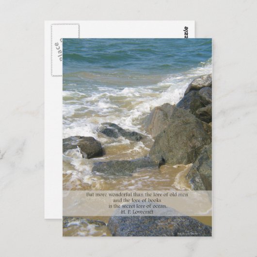 海ニューポートビーチはがきの伝承 ポストカード (正面/裏面)