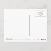 海ノマド、航海のファンタジーアートメルメイド&フィッシュ ポストカード (裏面)