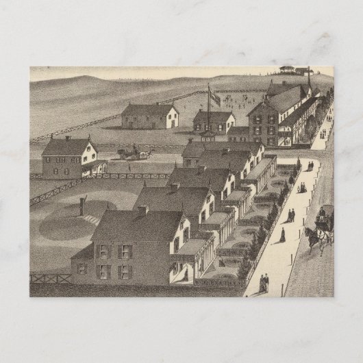 海ハウス、ポイントプレザントNJ ポストカード (正面)