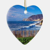 海ハーフムーンベイカリフォルニア セラミックオーナメント (右)