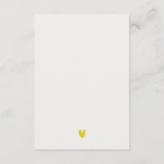 海バルーンホエーアドバイスムーム赤ちゃんシャワー エンクロージャーカード (裏面)