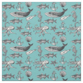 海パターンすべて ファブリック (見本)