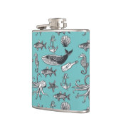 海パターンすべて フラスク (左)