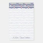 海パターンによって|はあなたの名前を加えます ポストイット (正面)