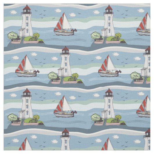 海パターン生地 ファブリック (見本)