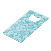 海パターン クレジットカード栓抜き (裏面アングル)