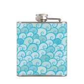 海パターン フラスク (裏面)