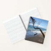 海パラダイススイング写真大型スパイラルノートブック ノートブック (内部)