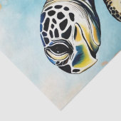 海パレッカラフルト:ウミガメの切り離し 薄葉紙 (詳細)