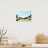 海パークアベブラッドリービーチNJヴィンテージ ポスター (キッチン)