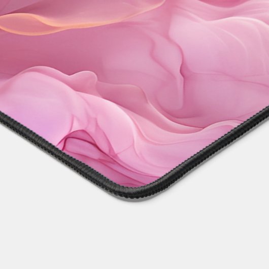 海パーソナライズされたカラフルアルコールインクに沈む デスクマット (コーナー)