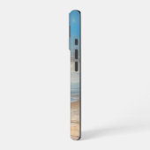 海パーソナライズされたビーチバケーションシーン iPhone 16ケース (左側面)