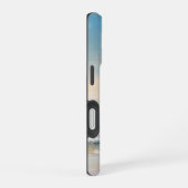海パーソナライズされたビーチバケーションシーン iPhone 16ケース (右側面)