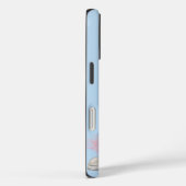海パーソナライズされた亀の青の下で Case-Mate iPhoneケース (裏面 / 右)
