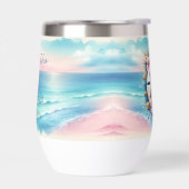 海パーソナライズされた岸の船乗り結婚娘 (左面)