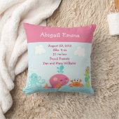 海パーソナライズされた生枕形姿 クッション (ブランケット)