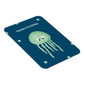 海パーソナライズされた第一誕生日の恩恵を受けて マグネット (右側)