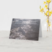 海パーソナライズされた50結婚周年 カード (黄色い花)