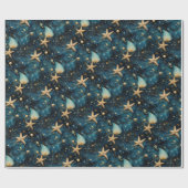 海ヒトデ型包み紙 ラッピングペーパー (フラット)