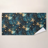 海ヒトデ柄バスタオル バスタオル (バスタオル)