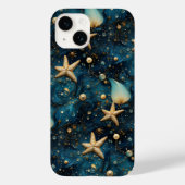 海ヒトデ柄iPhone 14ケース Case-Mate iPhoneケース (裏面)