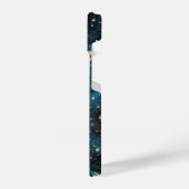 海ヒトデ柄iPhone 14スリムフィットケース iPhoneケース (左側面)