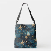 海ヒトデ模様クロス体バッグ クロスボディバッグ (裏面)